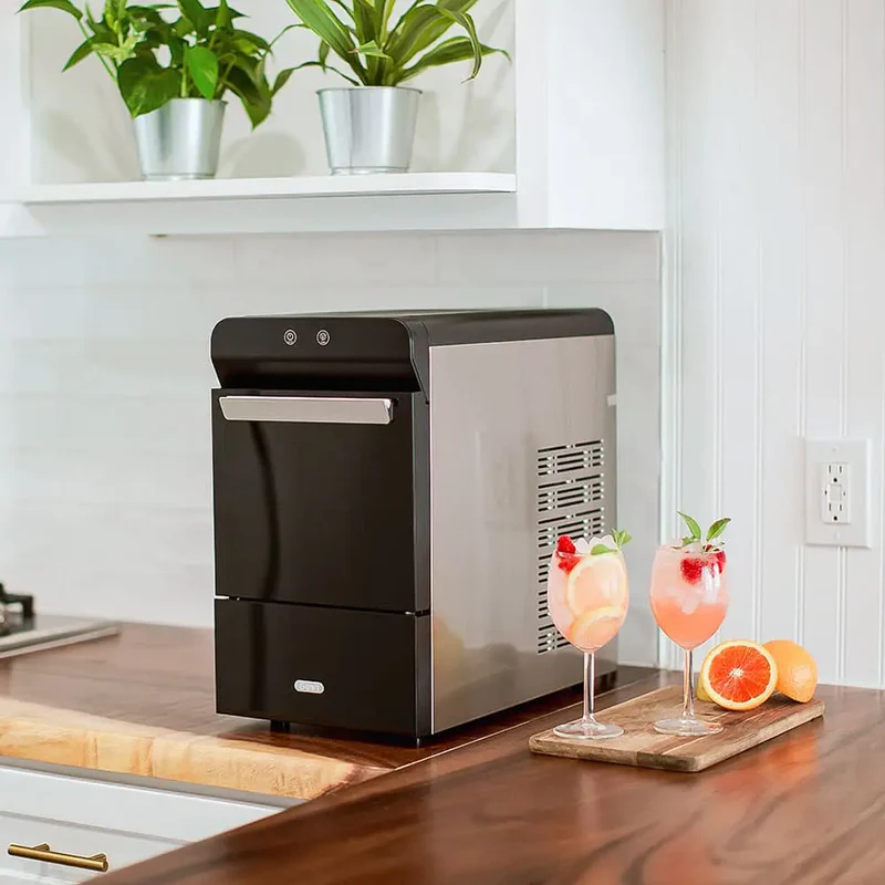 V2.0 Nugget Ice Maker, 38lbs/24hrs Countertop with Self-Cleaning