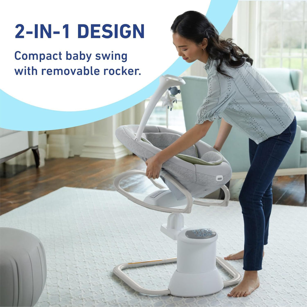Versatile Baby Swing & Portable Rocker